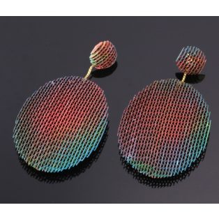 Relamella lens II. fülbevaló