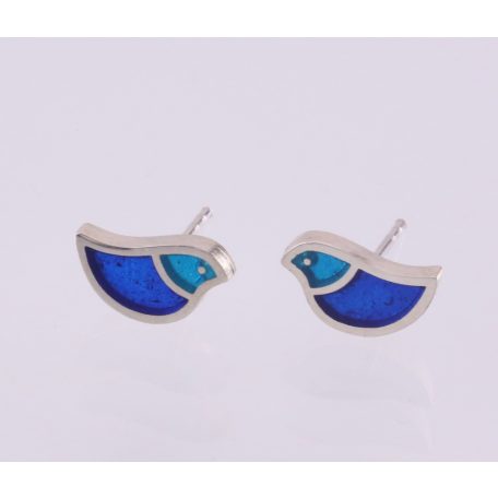 Kék madár fülbevaló