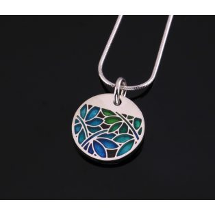 Lótuszvirág II. nyakék