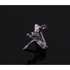 Békakirály kitűző