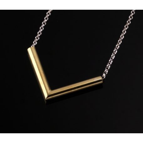 Szívem csücske nyakék - aranyozott